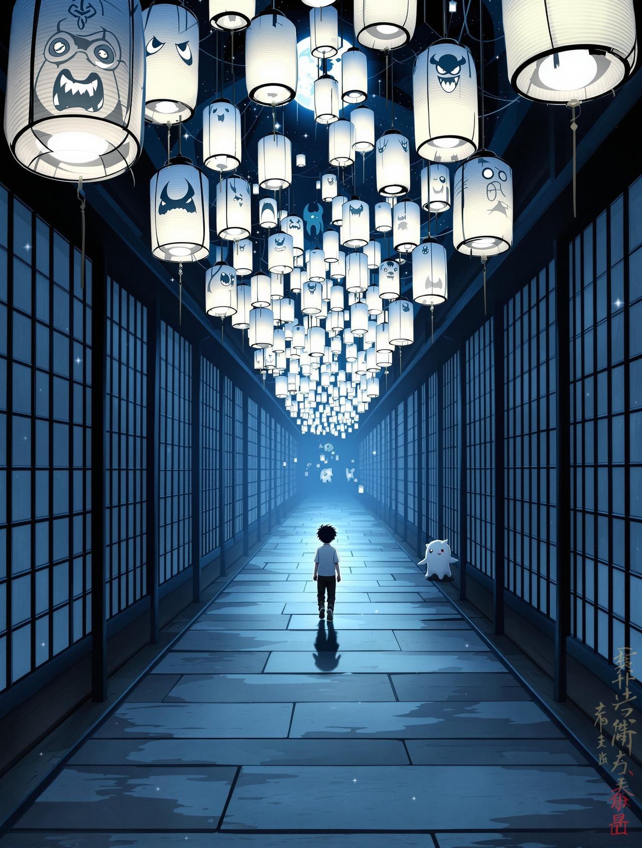 七七漫画编辑精选番剧《妖夜迴廊》封面 - 妖怪 / 奇幻，编辑月见推荐
