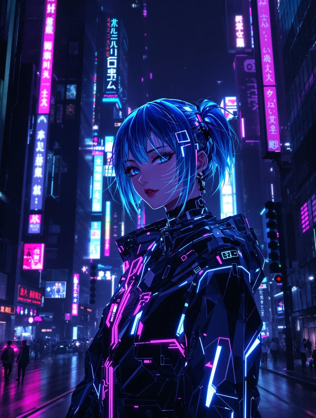 七七漫画编辑精选番剧《崩坏都市》封面 - 赛博朋克 / 科幻，编辑冷霜推荐